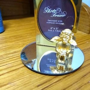 Brass/Mirror photo frame